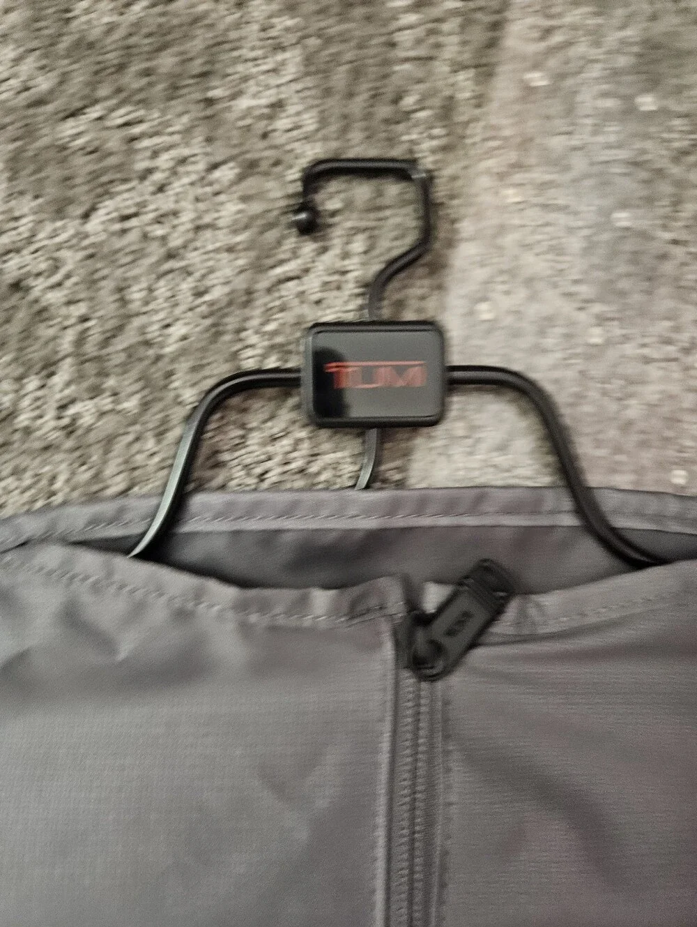 Tumi trifold garment bag suit dress dust cover suitcase insert gray